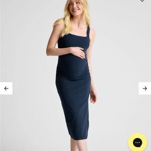 Spacedye Icon Maternity Midi Dress